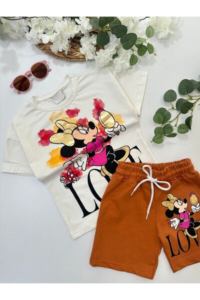 ChibuumKids GIRL'S SHORTS SET