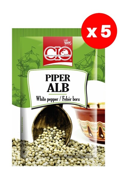 CİO Piper alb integral 10 g x 5 buc.