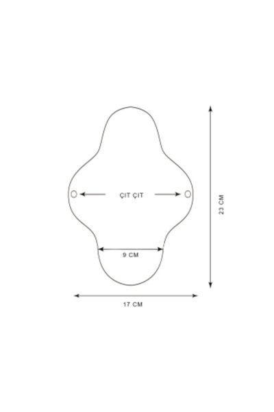Ponped Bambu Yenii Yıkanabilir Doğal Kadın Pedi 6'lı (NORMAL) - Fırsat Set