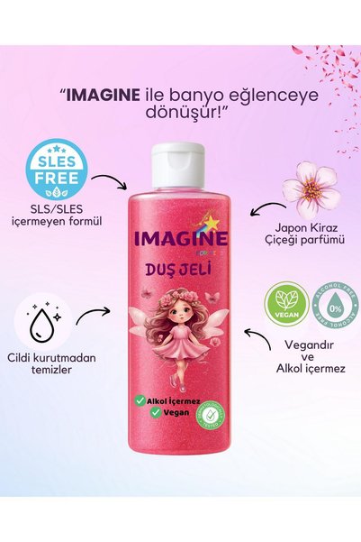 Imagine Forkids 🌟 Imagine Sparkling 2-Piece Advantageous Shower Gel Set 100% Reliable