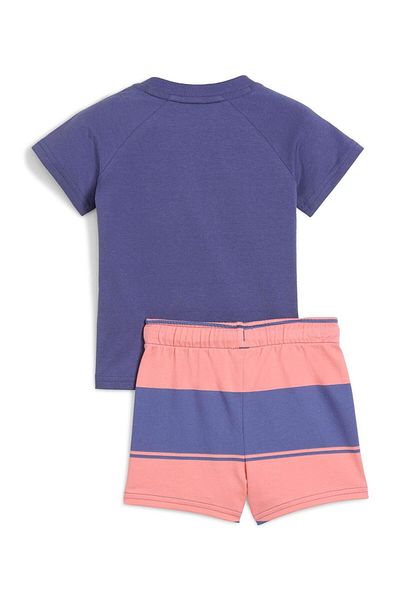 Puma Minicats Class Tee and Shorts Set - Purple