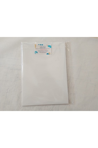 OzmeralBaskı Adcoat 25 Adet Yapışkanlı Etiket Parlak Kuşe A4 Ebat