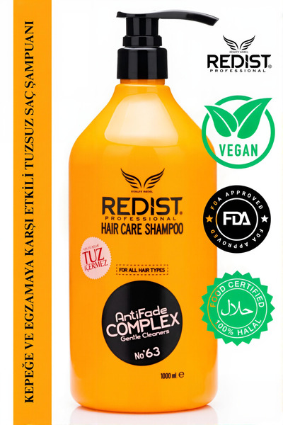 Redist Tuzsuz Şampuan Dökülme Ve Egzamaya Karşı Etkili Keratin Sonrasi Bakim – 1000 ml