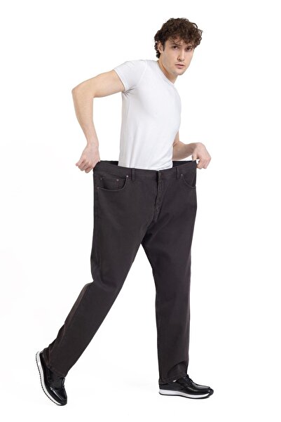 Mutlu City Erkek Jumbo Boy Battal Kanvas Büyük Beden Geniş Kalıp Pantolon 712