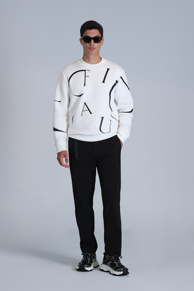 Lufian Ανδρικό φούτερ Frank Off White