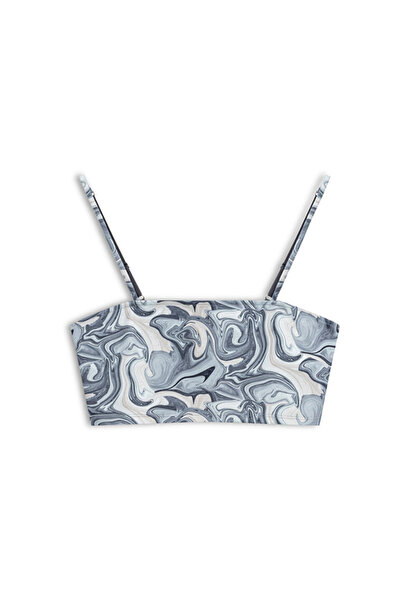 Twist Patterned bustier