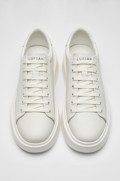 Lufian Ανδρικά αθλητικά παπούτσια White Gage