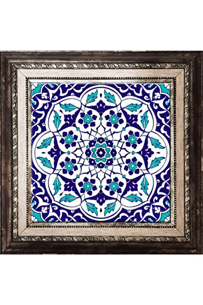 Armada Çini 20x20 Cm Ac 92 Osmanlı Mavi Beyaz Kütahya Çini Pano