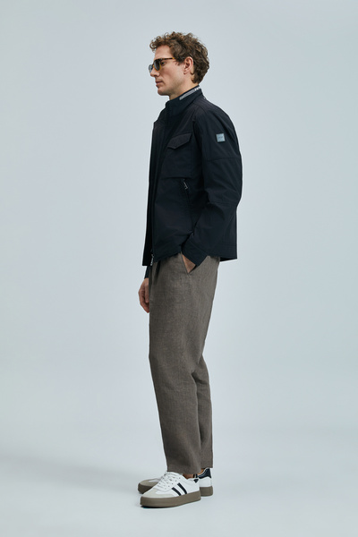 Lufian Black Scott Men's Coat