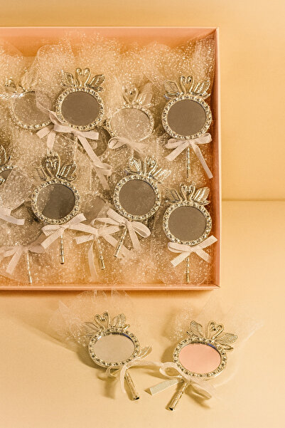 shop Ayna Beyaz Tüllü Magnet Söz, Nişan, Düğün, Nikah, Mevlüt Hediyelik - 25 ...