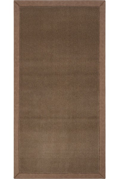 Cool Halı Monet Bordürlü Kahverengi Mutfak Halısı Sık Dokuma Kalın Dayanıklı ...