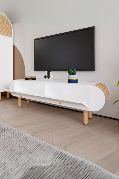 BebeK on For Weltwood Italyan Tv Ünitesi, Mdf, Kayın Çıtalı, Bohem Stil, Şık, Ayaklı Ve Duvara Monte