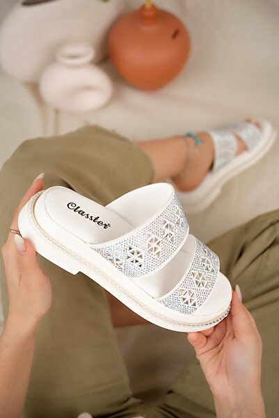 Khayt Sharone Anatomical Orthopedic Comfortable Stoned Daily Women's Slippers