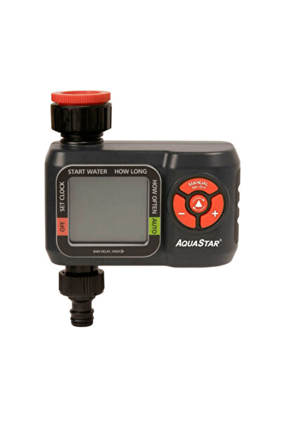 AquaStar مؤقت مياه رقمي ذكي بموصل خرطوم واحد