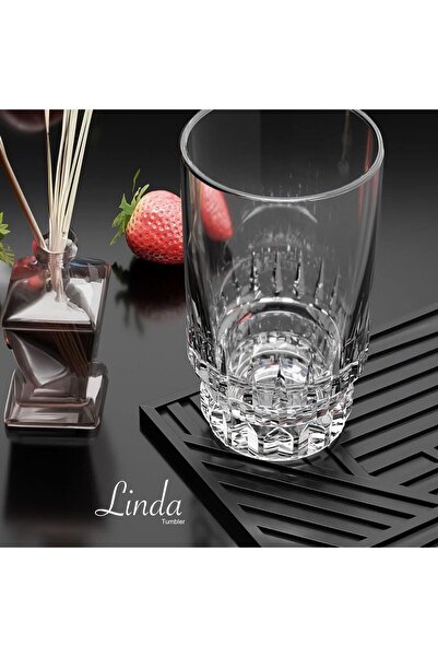 YzHome Set of 6 Crystal Glass Coffee Side Water Glass Cup Mug 160ml