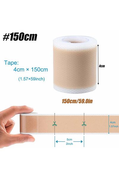 Choice 150cm-1pcs 1pcs Silicone Scar Sheets,Scar Reducing Treatments for Surgical Scars,Burn,Tummy Tucks,Ac