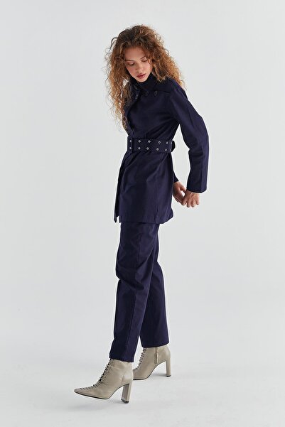 MARKALİSTE Lassie Trench Set Navy Blue