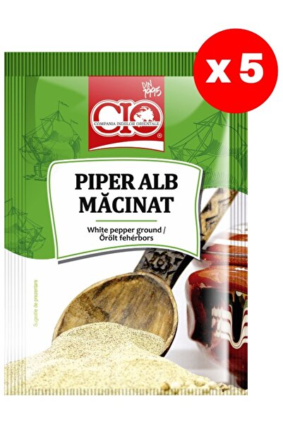 CİO Grounded White Pepper 10g x5 PCS