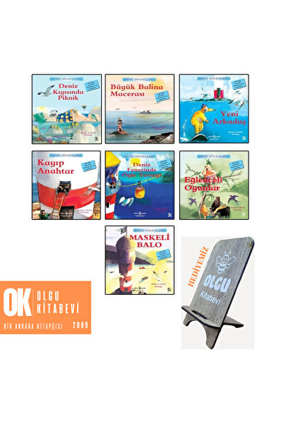 TÜRKİYE İŞ BANKASI KÜLTÜR YAYINLARI Deniz Hikayeleri Serisi (7 Kitap set ) - ...