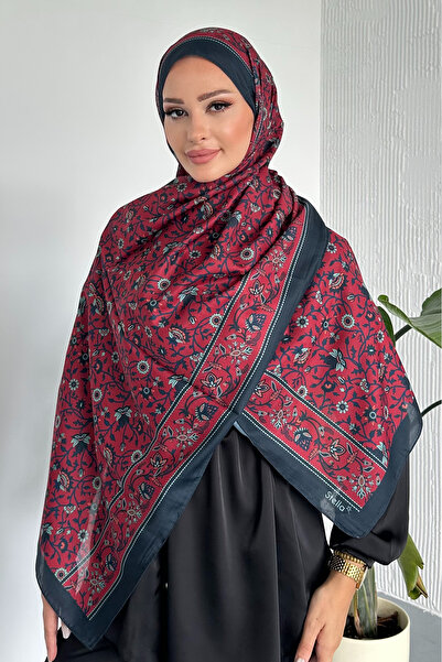 Stella Eşarp Authentic Ethnic Patterned Soft Cotton Shawl