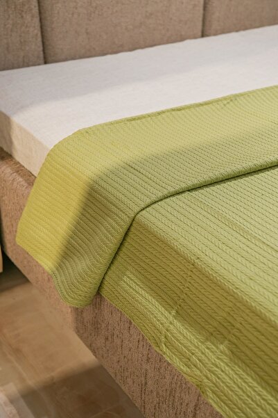 Sofline 100% Cotton Single Summer Knitted Pique, Bedspread, Anti-Sweat Fabric (160X240Cm)