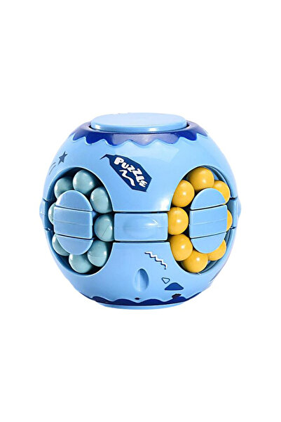 Choice مكعب أحجية سحري أزرق دوار، لعبة فيدجيت، كرة ثلاثية الأبعاد مضادة للتوت...