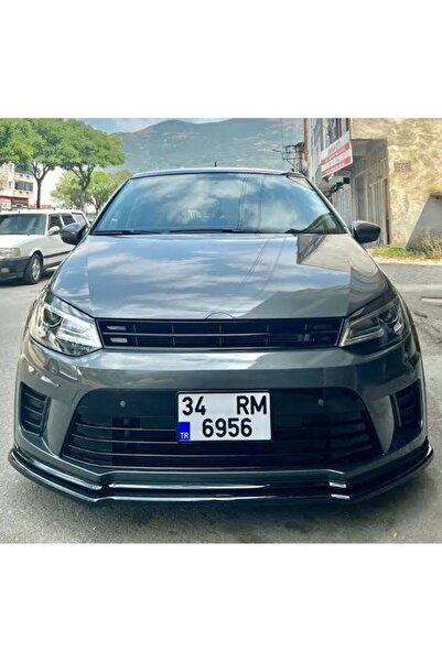 HYM VW POLO MK5 WRC TAMPON UYUMLU VAKKUM PARLAK SİYAH LİP