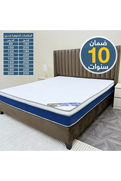 SLEEP GOLD Deluxe Hotel Mattress Relaxation Type by Sleep Gold - Compressed Foam - 30 cm Height * 100 cm Width
