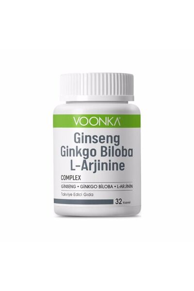 vonka Voonka Ginseng Ginkgo Biloba L-arginine 32 Kapsül