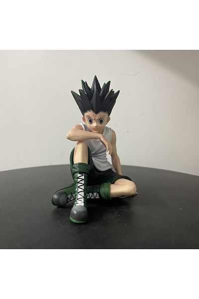 BANDAI no box 01 HUNTER×HUNTER Character Killua Zoldyck Gon Freecss Figure Model Toys 10cm