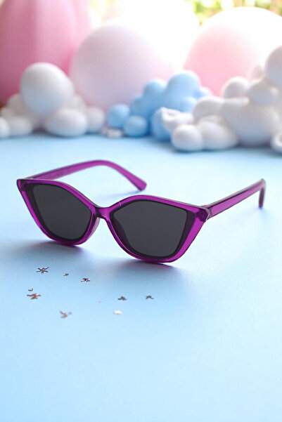 Chunky Frame Odar Ellipse 0-10 Years Uv400 Certified Purple Black Children's ...