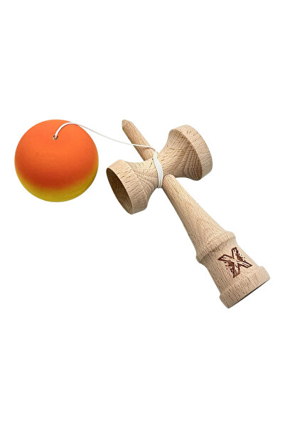 BaoBao Decorative Christmas tree with LED lights – natural wood base, batteries included 16cm