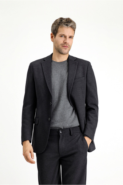 Kiğılı Regular Fit Classic Patterned Knitted Jacket