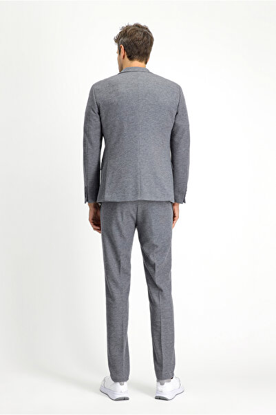 Kiğılı Super Slim Fit Extra Slim Fit Classic Patterned Cotton Knitted Jacket