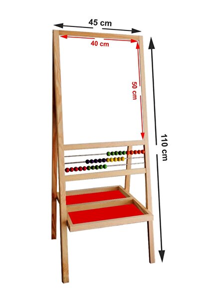 bgm oyuncak Pinktoys Double Sided White Real Metal Surface Children's Writing Board