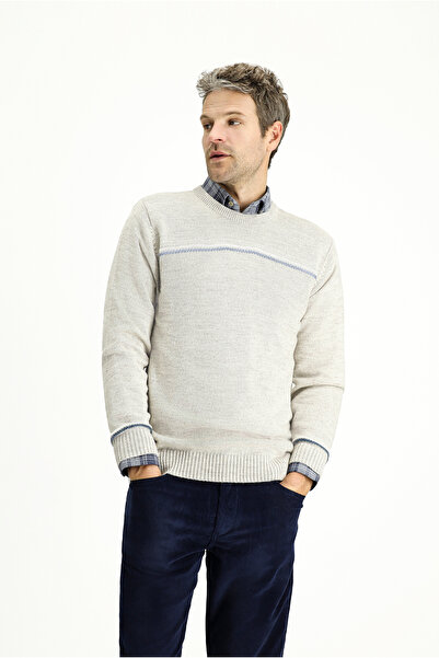 Kiğılı Pulover de tricotaj cu croială obișnuită