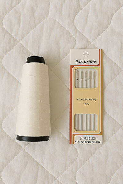 Morpheus Home Yorgan ipi ve Yorgan İğnesi Seti İğne İplik Seti