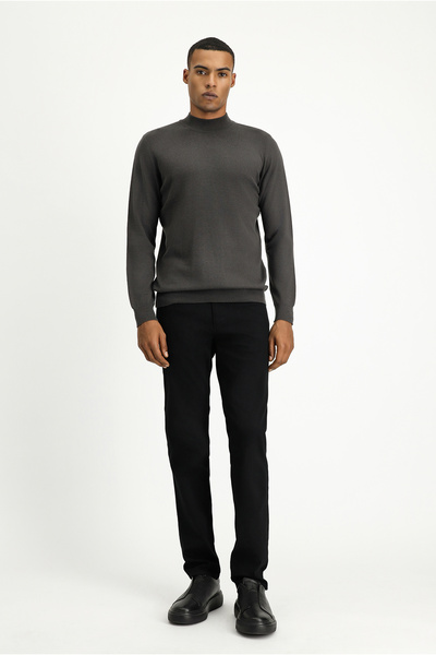 Kiğılı Half Turtleneck Regular Fit Cotton Sweater