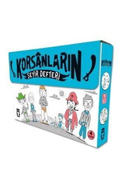 Timaş Çocuk Korsanların Seyir Defteri (4 Kitap Takım)