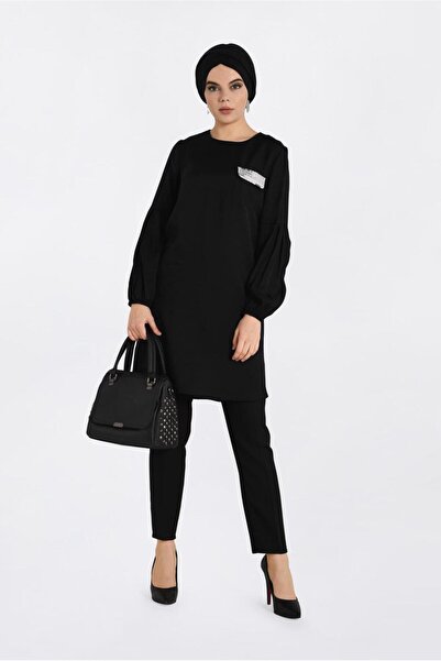 Alvina 4386 Model Sequin Tunic