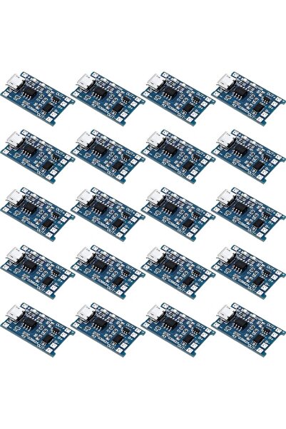 Choice 20 قطعة من micro usb 20 قطعة TP4056 1A 5V بطارية ليثيوم شحن لوحة وحدة ...