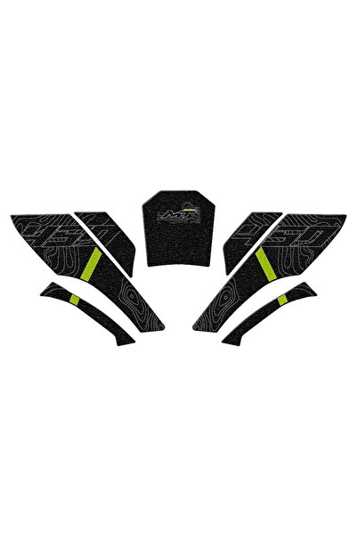 Choice Anti-slip kit yellow For CFMOTO 450MT 450 MT 2024 Tank Pad Sticker Mot...