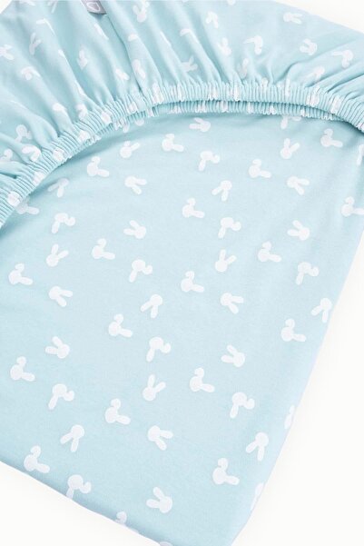 Boumini % 100 Pamuklu Bebek Lastikli Çarşaf ve Yastık Kılıf Seti 70x140 cm Ta...