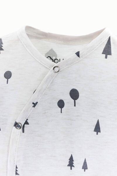 Boumini Beige Baby Rompers - Pine Forest Booties