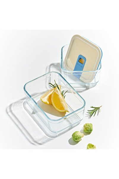 NEOFLAM Perfect Seal Rectangle Glass Storage Container 2300ml