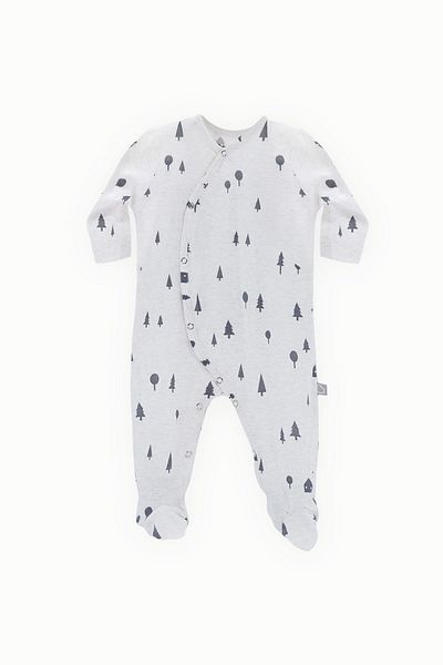 Boumini Beige Baby Rompers - Pine Forest Booties