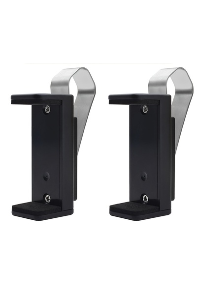 Choice 2 قطعة سوداء 1/2 قطعة مشبك واقي سيارة عالمي سهل القيادة وحامل تثبيت سر...