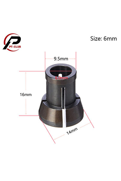 Choice محول عالي الدقة 6 مم، مشبك تثبيت 8 مم، مشبك تثبيت 6.35 مم، 6 مم، آلة نقش وتقليم، مطحنة توجيه