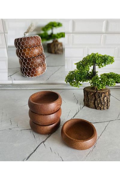 BALSA Bamboo Round 12-Piece Snack Bowl
