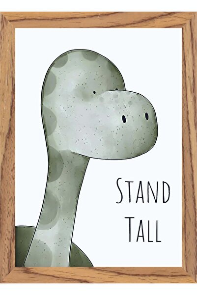 hediyesepetin Çocuk Odası İngilizce Dekoratif Retro Mdf Tablo ( Çerçeve Görün...